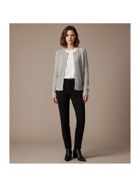 J. Crew Sweaters - J.Crew alpaca and wool blend buttoned cardigan with rhinestone buttons small